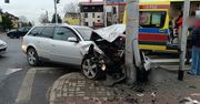 Groźny wypadek na skrzyżowaniu w Lublinie. Zderzenie audi z peugeotem