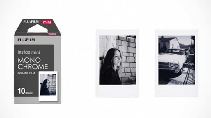 Fujifilm wprowadza na rynek czarno-białe wkłady do Instaxa Mini 1