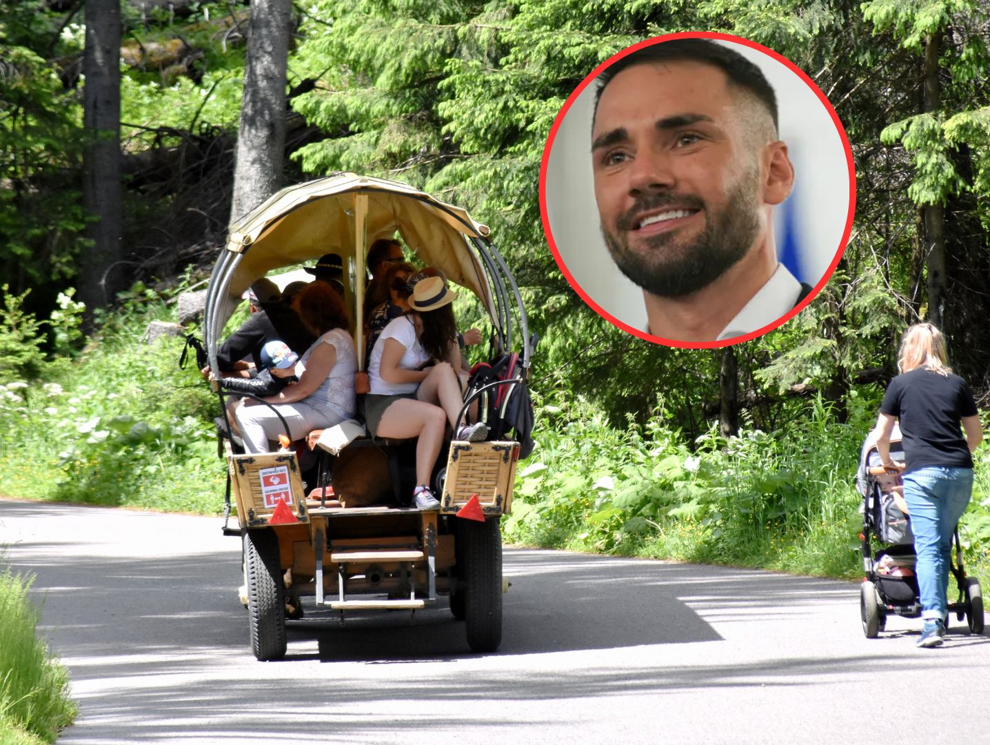 Skandaliczne nagranie z drogi nad Morskie Oko. Jest gotów wydać 75 tys.