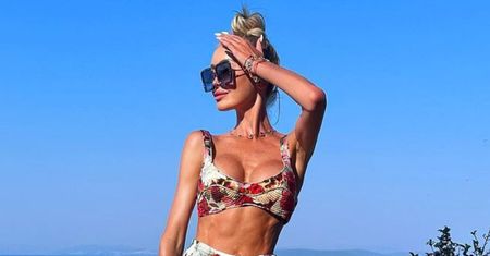 RZADKI WIDOK: Julia Dybowska pozuje u boku 62-letniego partnera-miliardera (FOTO)