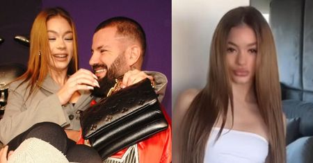 Ukochana Wojciecha Goli pozuje w samej BIELIŹNIE podczas prezentacji jesiennej stylizacji