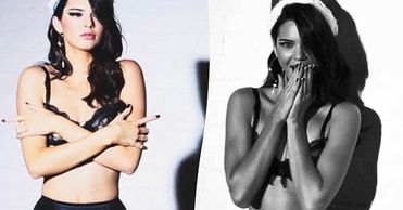Kendall Jenner w świątecznej sesji!