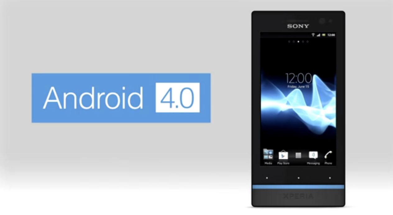 Sony Xperia S z Androidem 4.0.4