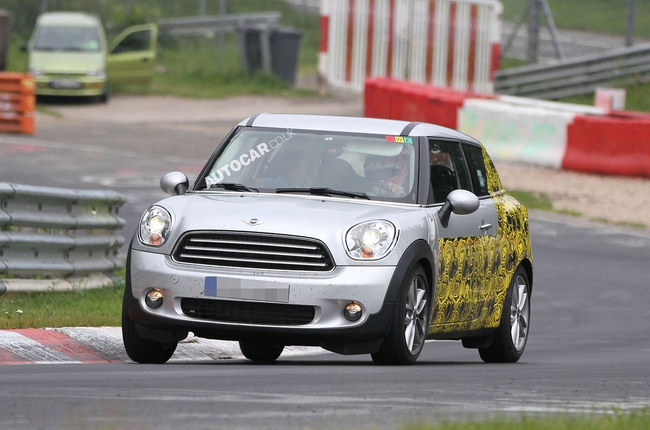 Ostatnie szlify - Mini Countryman Coupé przyłapany