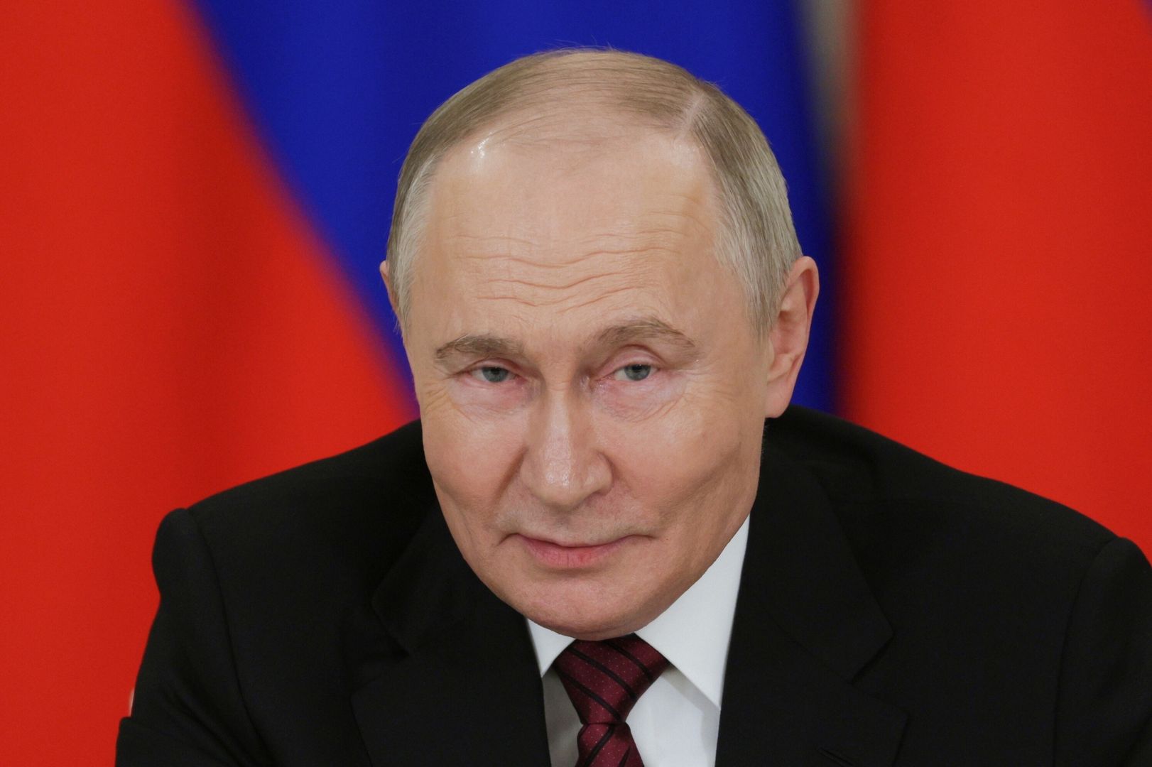 Russian President Vladimir Putin makes a statement to the media at the Kremlin in Moscow, Russia, 11 May 2025. Putin stated that Russia is proposing to Ukraine to resume direct negotiations, interrupted in 2022, without preconditions on 15 May in Istanbul. EPA/GAVRIIL GRIGOROV / SPUTNIK / KREMLIN POOL MANDATORY CREDIT Dostawca: PAP/EPA.