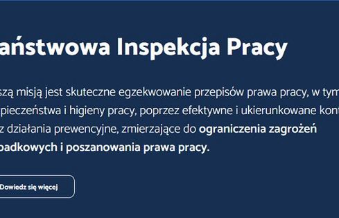 Verso Media ma zlecenie  Państwowej Inspekcji Pracy