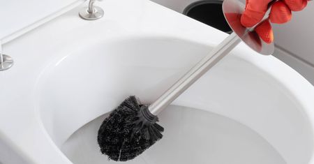 Ukryta funkcja szczotki do toalety. Wystarczy odkręcić jeden element