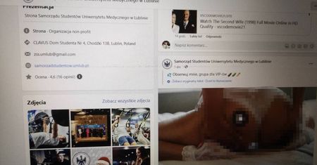 Ktoś przejął stronę Samorządu Studentów Uniwersytetu Medycznego w Lublinie. Uczelnia apeluje o ostrożność