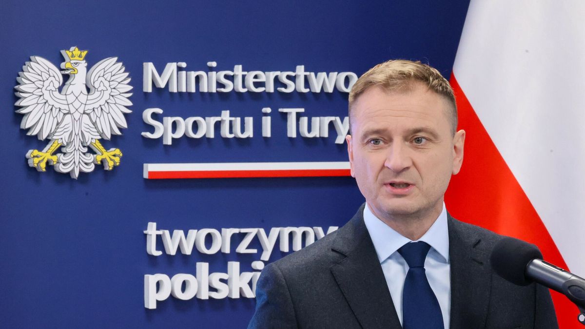 Minister sportu Sławomir Nitras