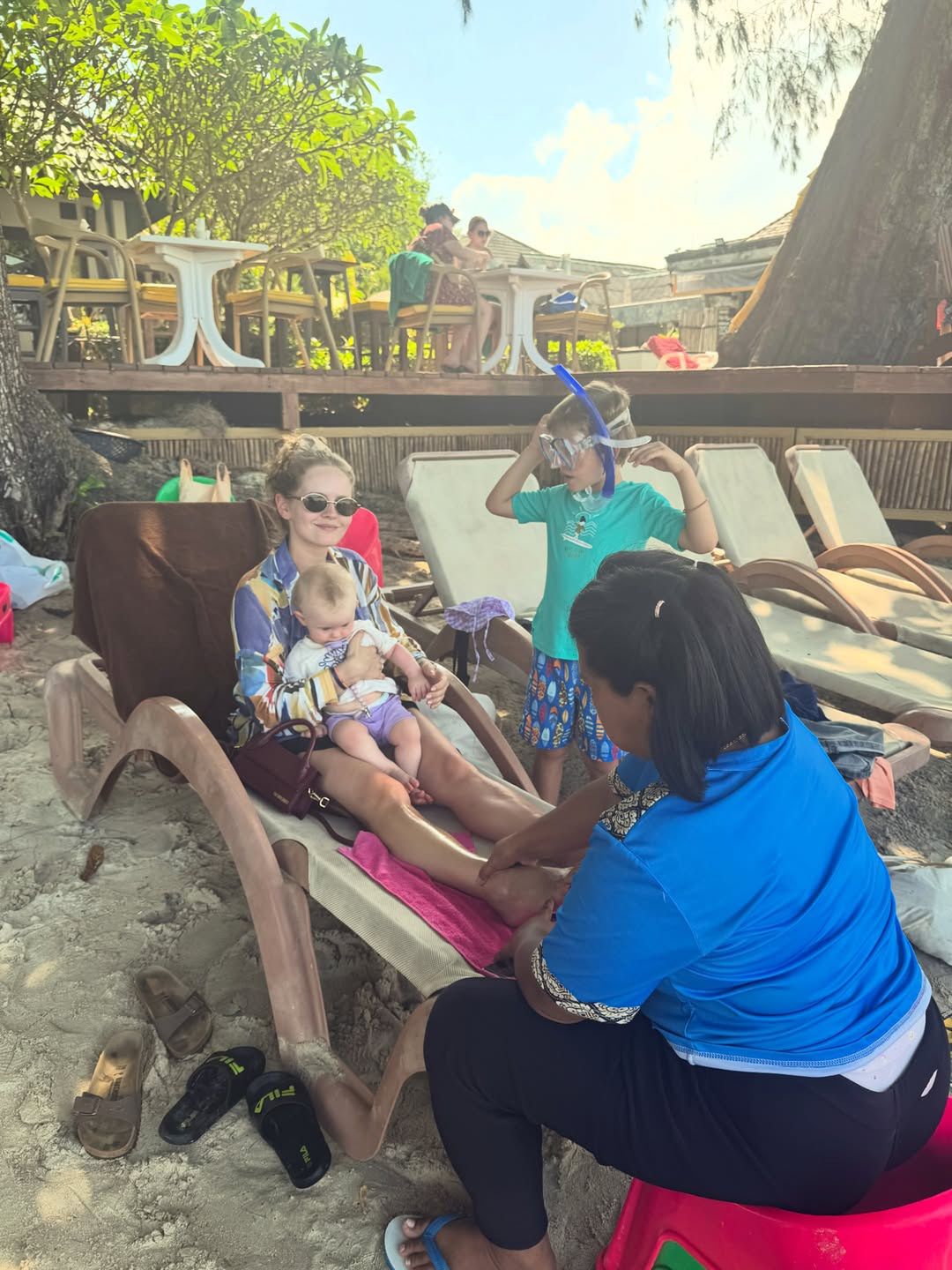 Rodzinne wakacje Olgi Kalickiej