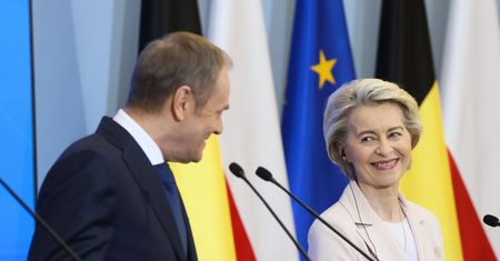 Tusk spotkał się z Ursulą von der Leyen. Ekspert zwraca uwagę na jeden detal