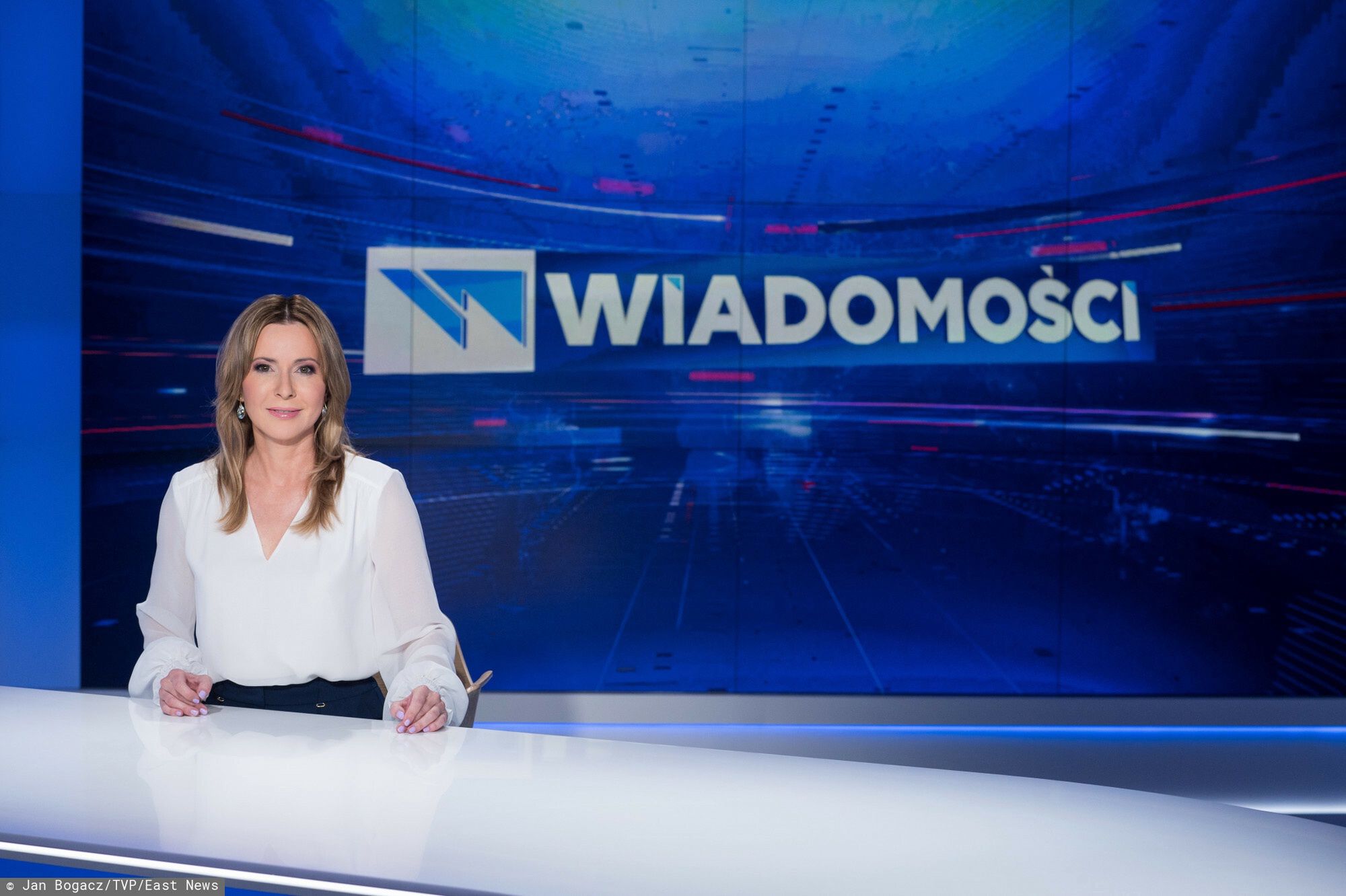 Marta Kielczyk w "Wiadomościach"