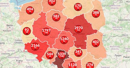 Koronawirus w Polsce zbiera kolejne żniwa. Zmarło 10 kolejnych osób [Mapa 17.05.20]