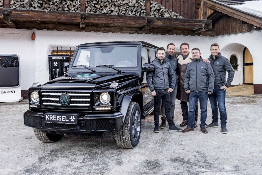 Geländewagen na prąd, sygnowane przez Schwarzeneggera