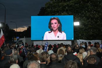 Nawrocki zapytał Trzaskowskiego o męża Wysockiej-Schnepf