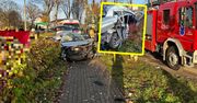 Zginął na miejscu. Auto zmiażdżone. Tragedia o poranku