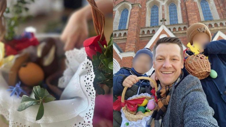 Wielkanoc 2023. Gwiazdy prezentują wielkanocne koszyczki