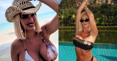 U Izabeli Macudzińskiej bez zmian: eksponuje dorodny biust w kusym bikini podczas tajskiego wywczasu (ZDJĘCIA)