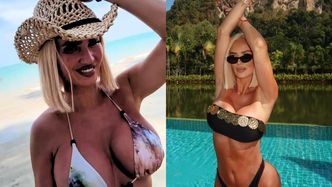 U Izabeli Macudzińskiej bez zmian: eksponuje dorodny biust w kusym bikini podczas tajskiego wywczasu (ZDJĘCIA)