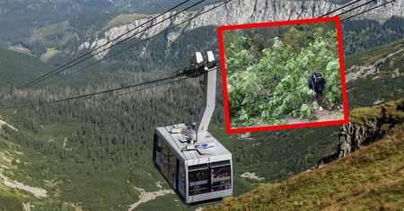 Huraganowy wiatr w Tatrach. "Odradzamy wyjścia w góry"
