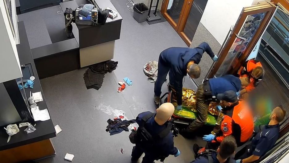 Akcja ratunkowa na wrocławskim dworcu