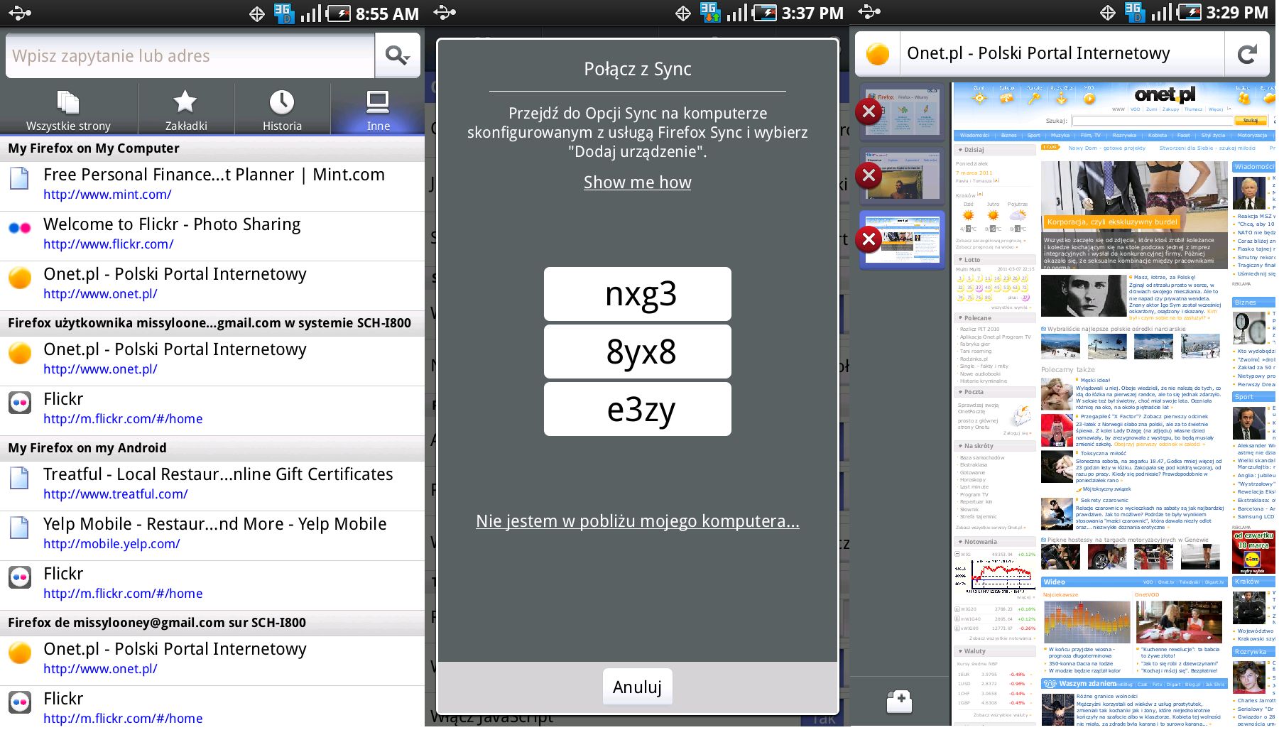Mobilny Firefox 4 dla Androida i Maemo oficjalnie [wideo] 2