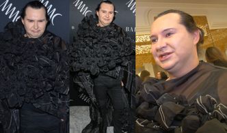 Witkowski o swojej pelerynie: "To jest prawdziwa moda haute couture!"