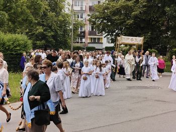 Boże Ciało w Dąbrowie Górniczej. Wierni z Parafii ks. Kalinowskiego przeszli ulicami miasta