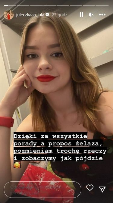 Julia Wróblewska prosi fanów o poradę