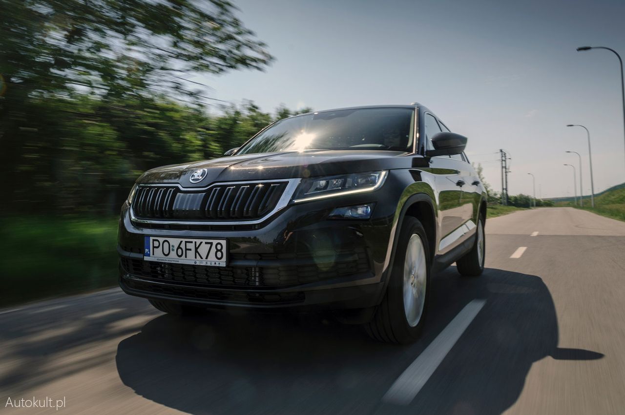 Do wyścigu z pociągiem stanęła Skoda Kodiaq 2.0 TDI o mocy 190 KM