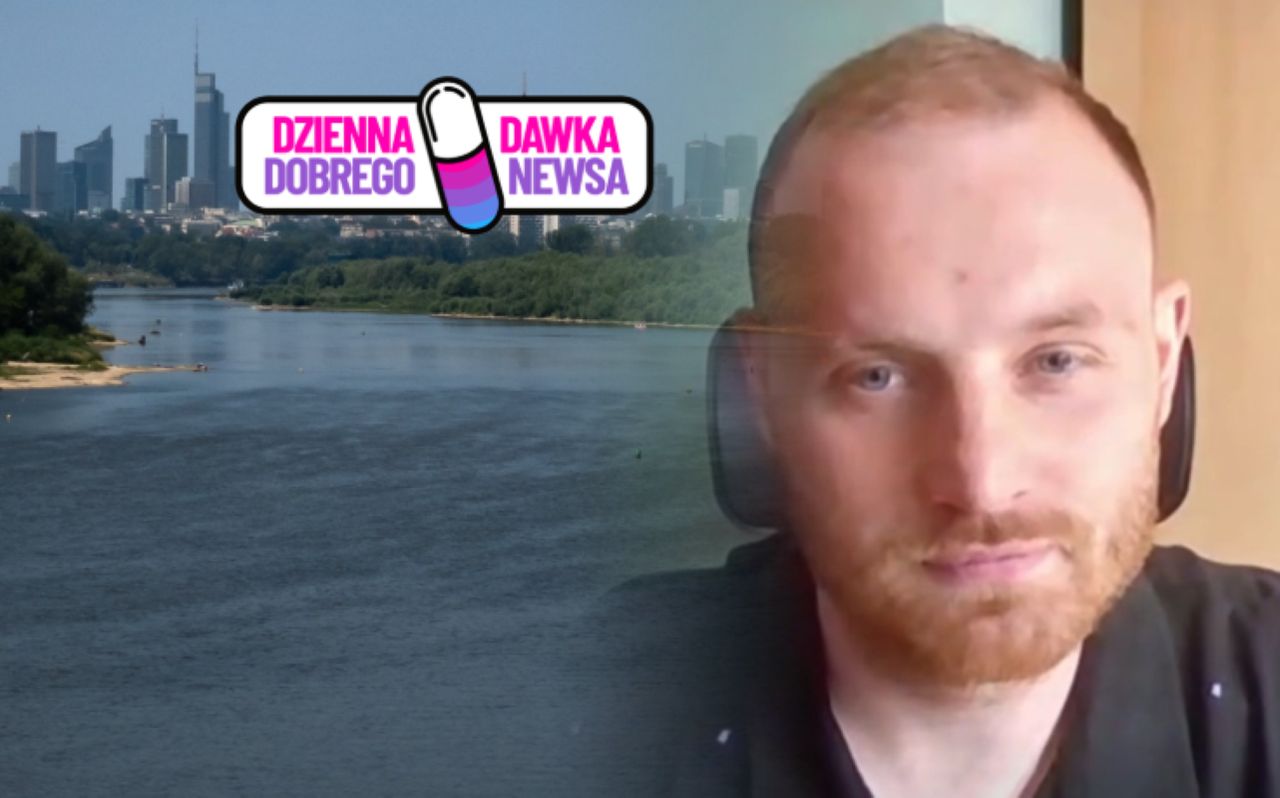 Rzucił wyzwanie Wiśle. Przed nim 942 km