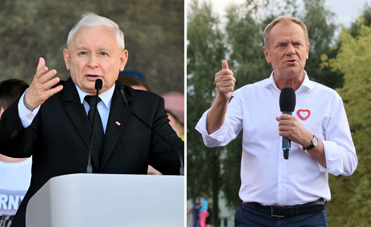 Jarosław Kaczyński i Donald Tusk otrzymali od Wirtualnej Polski i Onetu zaproszenia do przedwyborczej debaty. PiS odpowiedzi nie udzielił 