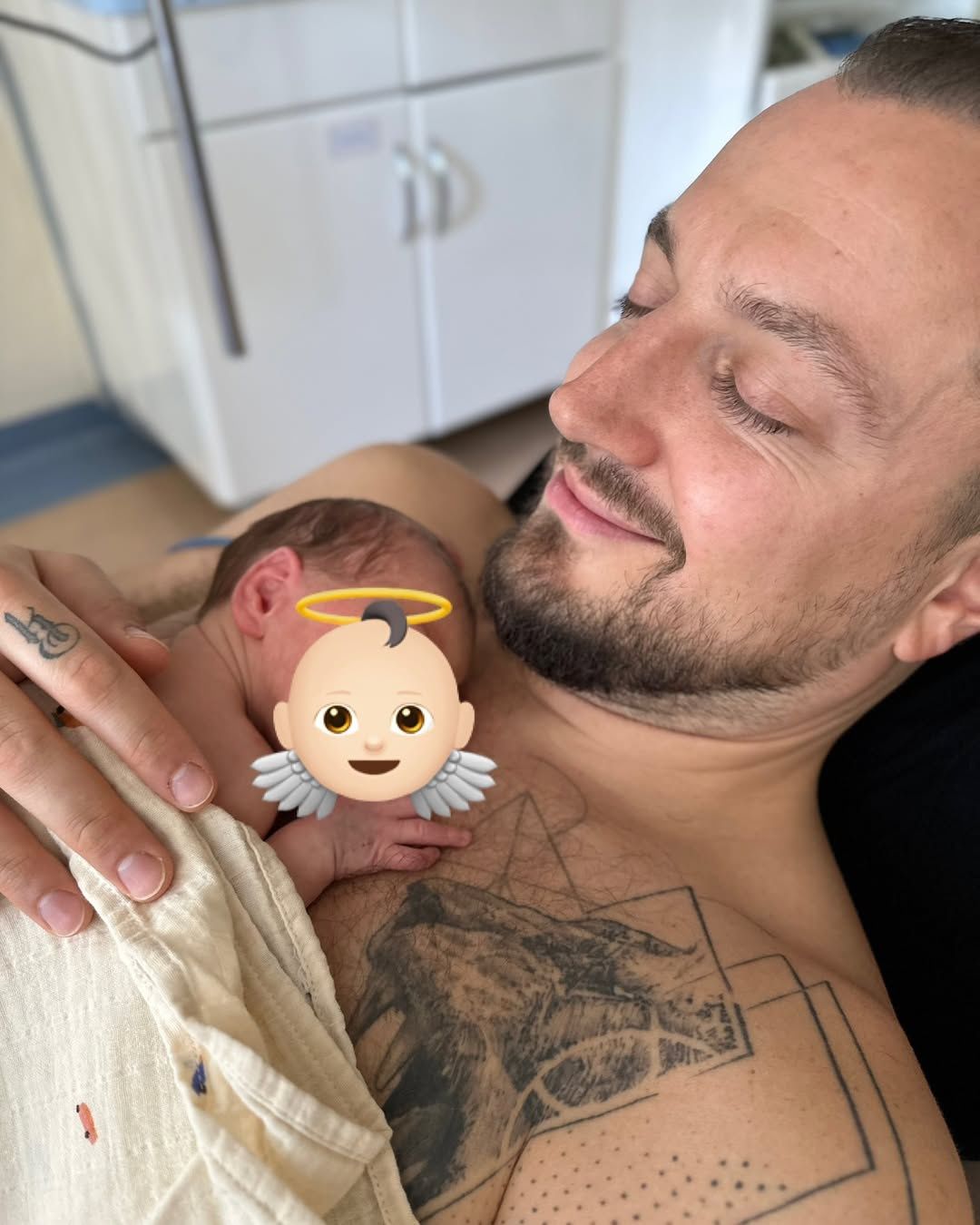 Baron i Sandra Kubicka uczcili 1. urodziny syna
