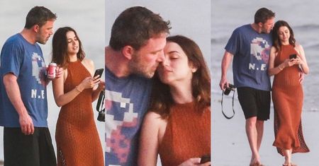 Wniebowzięty Ben Affleck i namiętna Ana de Armas przypieczętowują uczucie GORĄCYM POCAŁUNKIEM na kostarykańskiej plaży (ZDJĘCIA)