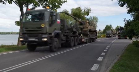 Ważny komunikat wojsk. Pojazdy wojskowe na drogach