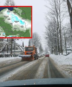 Intensywne opady śniegu, nawet 50 cm. Nowa prognoza dla Polski