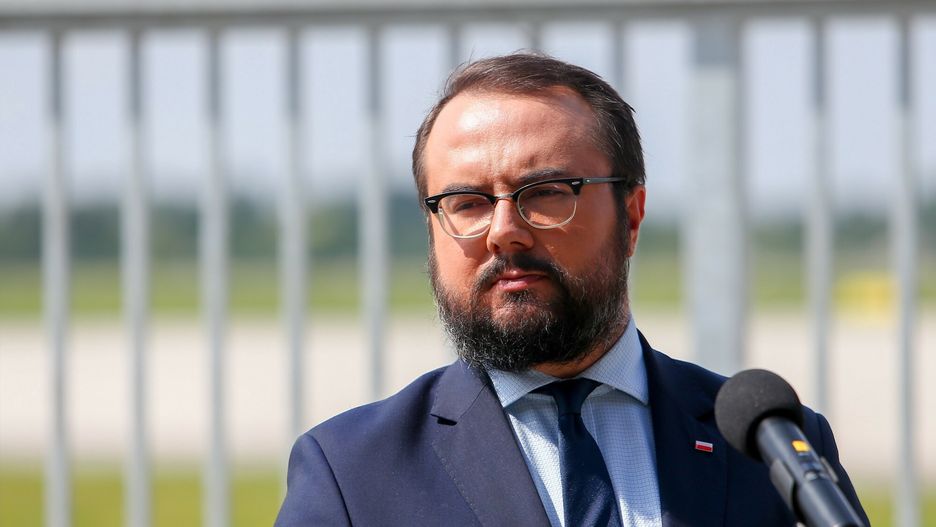 Przekazanie szczepionek od rz?du Polskiego dla Wietnamu20.08.2021 Warszawa, Briefing prasowy dot. przekazania przez Polske pomocy dla Wietnamu w zwiazku z trudna sytuacja epidemiologiczna,    Fot Tomasz Jastrzebowski/REPORTER
n/z: Pawel JablonskiTomasz Jastrzebowski/REPORTER