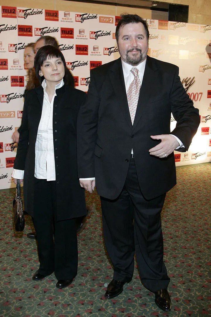 Dariusz Gnatowski z żoną Anną