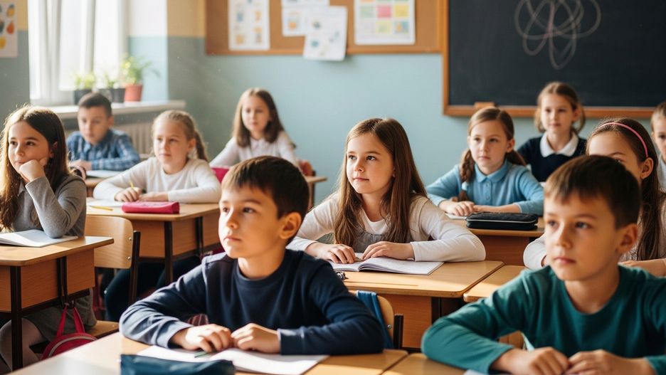 dzieci, uczniowie, klasa, lekcja, nauka, edukacja, sala lekcyjna, nauczyciele, nauczanie, edukacyjny, stock, ilustracja, sprzedaż, wiedza, interakcja, komunikacja, koncentracja, zadanie, praca w grupie, rozwój, szkolne, zadania, studenci, gromada, lud, dziewczyna, college, nauczania