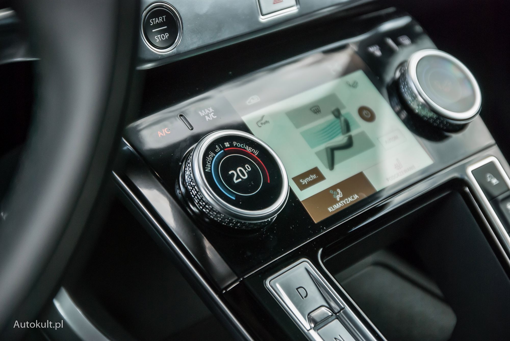 Jaguar I-Pace - wnętrze