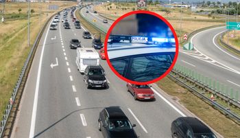 Autostrada A1 zablokowana. Zderzenie czterech aut