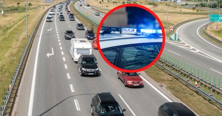 Autostrada A1 zablokowana. Zderzenie czterech aut