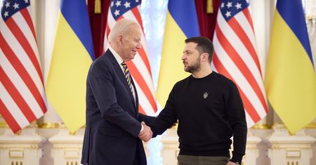 Nagła rozmowa Zełenskiego z Bidenem. Tematem: Rosja