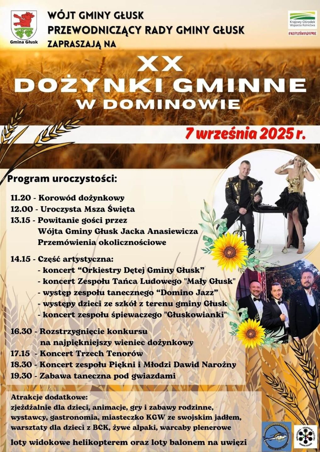 Dożynki w Dominowie