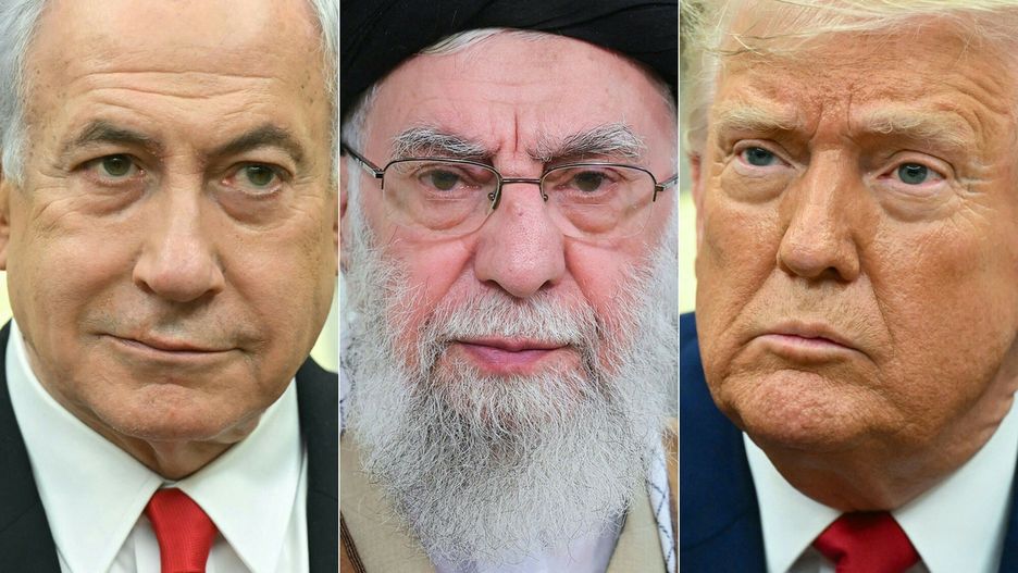 USA zaatakowa?y Iran
(COMBO) This combination of pictures created on June 21, 2025 shows
Israeli Prime Minister Benjamin Netanyahu (L) looks in Washington, DC, on April 7, 2025, a handout picture released by the official website of Iran's Supreme leader Ayatollah Ali Khamenei (C) in Tehran on March 20, 2025, and US President Donald Trump (R) in Washington, DC, on April 7, 2025.. President Donald Trump said June 21, 2025 the US military has carried out a "very successful attack" on three Iranian nuclear sites, including the crucial underground uranium enrichment facility at Fordo. Trump said a "full payload of BOMBS" was dropped on Fordo, in a surprise announcement that came just two days after he had apparently opened a two-week window for diplomacy (Photo by SAUL LOEB / various sources / AFP) / RESTRICTED TO EDITORIAL USE - MANDATORY CREDIT "AFP PHOTO / IRANIAN SUPREME LEADER'S WEBSITE" - NO MARKETING NO ADVERTISING CAMPAIGNS - DISTRIBUTED AS A SERVICE TO CLIENTS
SAUL LOEB
