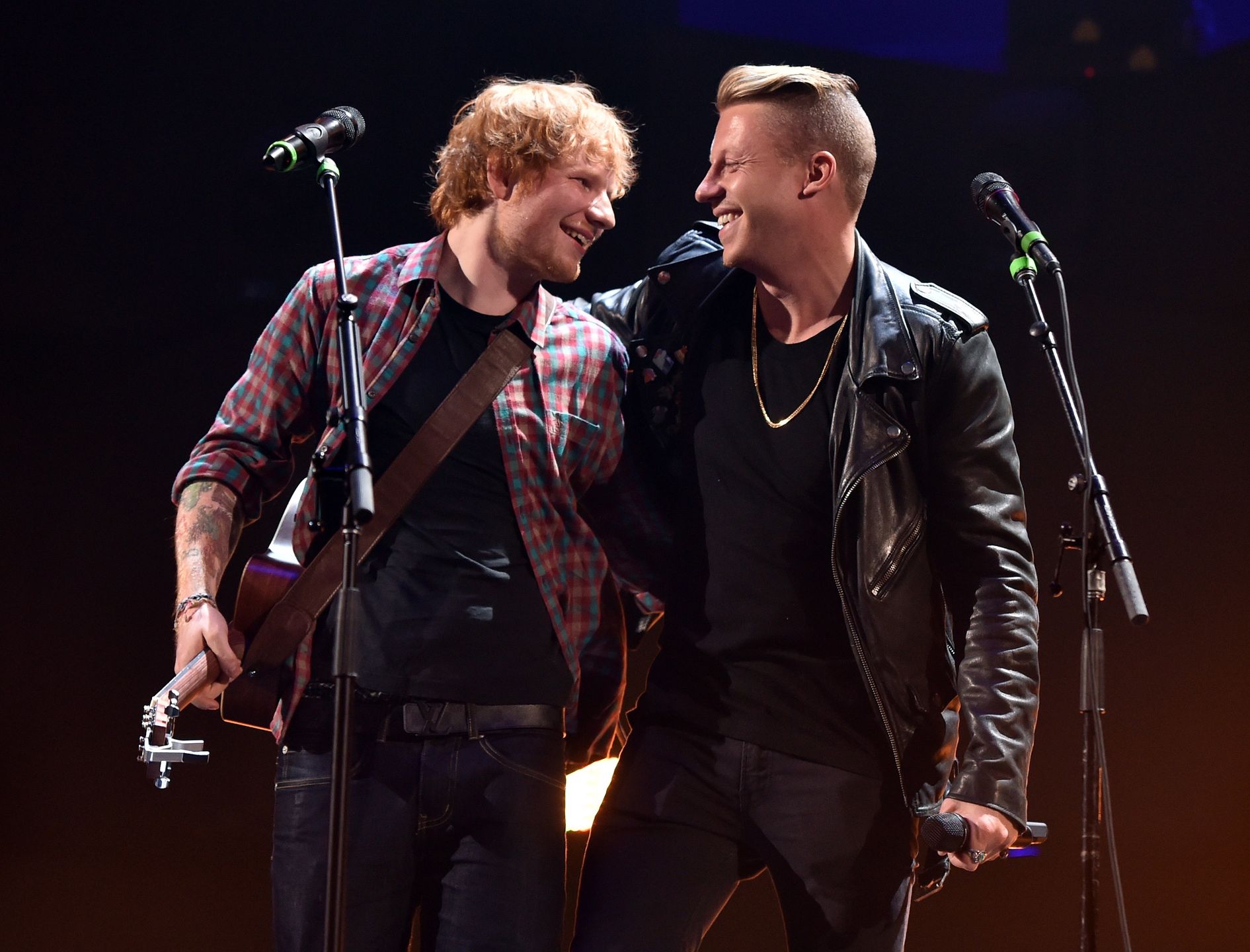 Ed Sheeran i Macklemore 