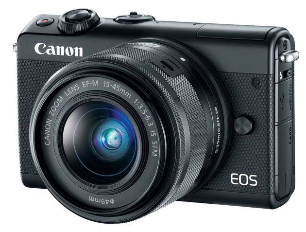 Canon EOS M100 przód bok