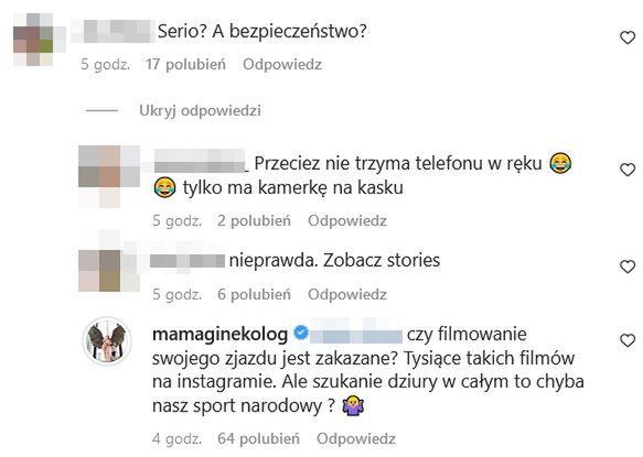 Mama Ginekolog odpowiada na komentarze internautów