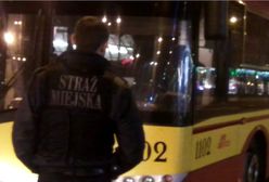 Wybił szybę w autobusie, bo kierowca go nie wpuścił