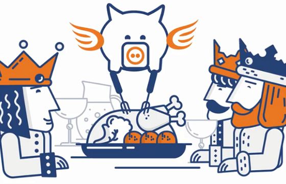 Trzech króli z banknotów reklamuje pakiet z prądem i gazem w PGNiG (wideo)